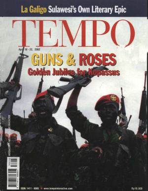 Gun and Roses Golden Jubilee for Kopassus