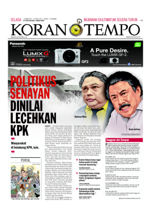 Politikus Senayan Dinilai Lecehkan KPK