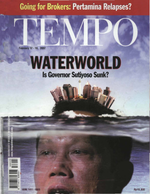 Waterworld, Is Governor Sutiyoso Sunk?
