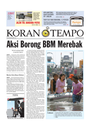 Aksi Borong BBM Merebak