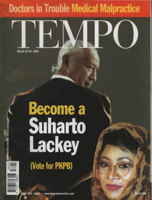 Become a Suharto Lackey