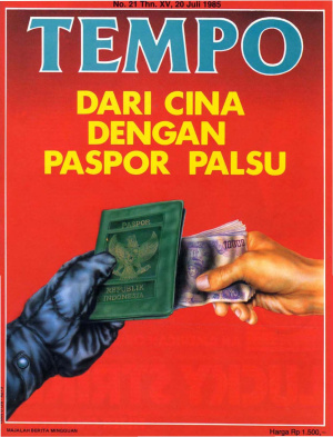 Dari Cina Dengan Paspor Palsu