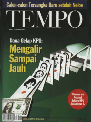 Dana Gelap KPU : Mengalir Sampai Jauh