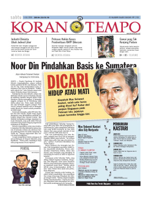 Noor Din Pindahkan Basis ke Sumatera