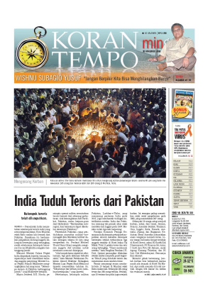 India Tuduh Teroris dari Pakistan