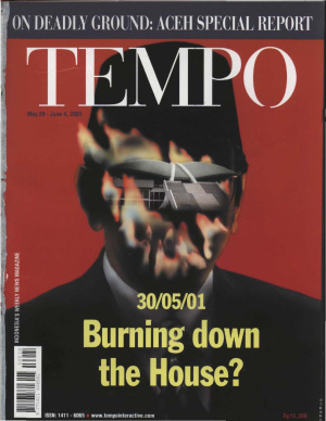 30/05/01 Burning Down The House