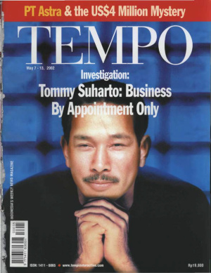 Investigation: Tommy Suharto : Business By Appoitment Only