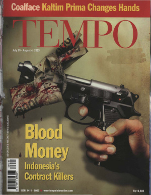 Blood Money Indonesia's Contract Killers