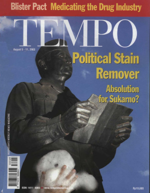 Political Stain Remover Absolution of Sukarno?