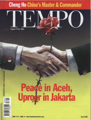 Peace in Aceh, Uproar in Jakarta