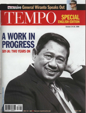 A Work In Progress SBY-JK: Two Years On