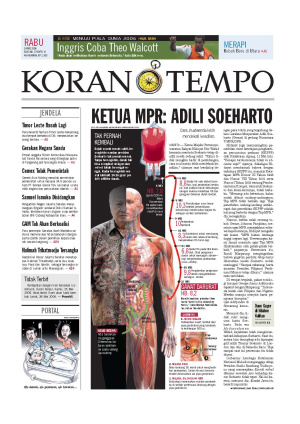 Ketua MPR: Adili Soeharto
