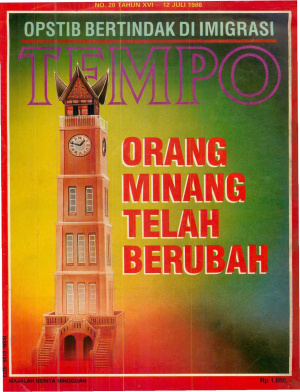 Orang Minang Telah Berubah