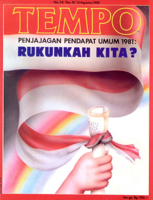 Penjajagan Pendapat Umum 1981: Rukunkah Kita?