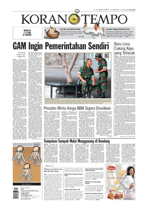 GAM Ingin Pemerintahan Sendiri