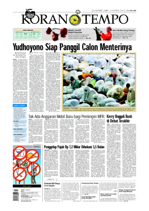 Yudhoyono Siap Panggil Calon Menterinya