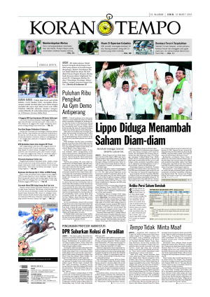 Lippo Diduga Menambah Saham Diam-diam