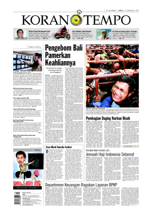 Pengebom Bali Pamerkan Keahliannya