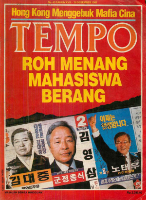 Roh Menang Mahasiswa Berang