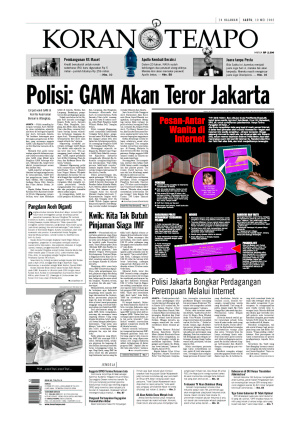 Polisi: GAM Akan Teror Jakarta