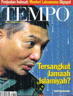 Tersangkut Jamaah Islamiyah?