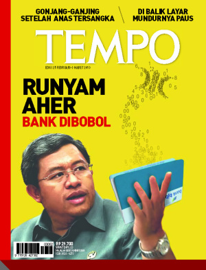Runyam Aher Bank Dibobol
