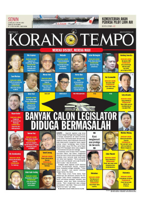 Banyak Calon Leglislator Diduga Bermasalah
