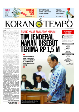 Sidang Kasus Simulator Kemudi: Tim Jenderal Nanan Disebut Terima RP 1,5 M