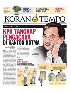 KPK Tangkap Pengacara di Kantor Hotma