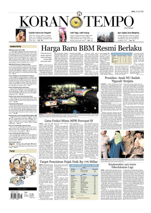 Harga Baru BBM Resmi Berlaku