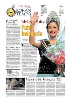 Melanie Putria Putri Indonesia