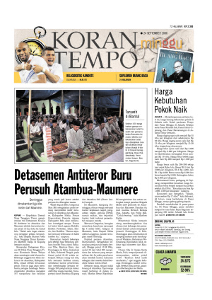 Detasemen Antiteror Buru Perusuh Atambua-Maumere