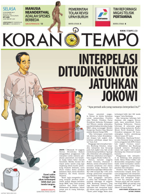 Interpelasi Dituding untuk Jatuhkan Jokowi