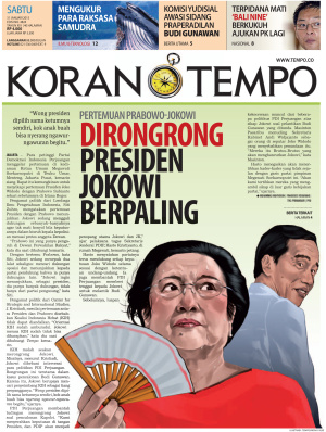 Dirongrong Presiden Jokowi Berpaling