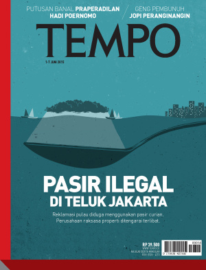 Pasir Ilegal Di Teluk Jakarta