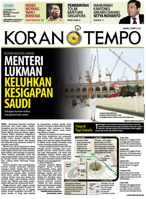 Insiden Masjidil Haram : Menteri Lukman Keluhkan Kesigapan Saudi