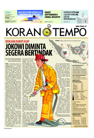 Bencana Asap, Jokowi Diminta Segera Bertindak