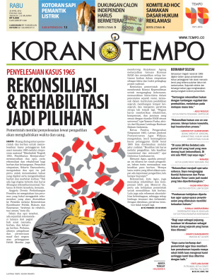 Rekonsiliasi & Rehabilitasi Jadi Pilihan