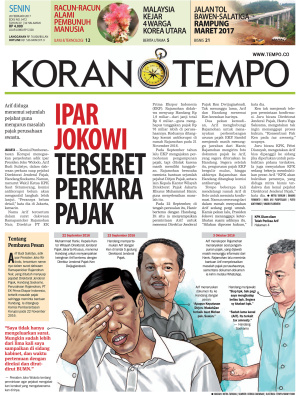 Ipar Jokowi Terseret Perkara Pajak
