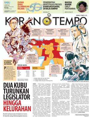 Dua Kubu Turunkan Legislator hingga Kelurahan