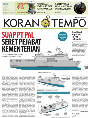 Suap PT PAL Seret Pejabat Kementerian
