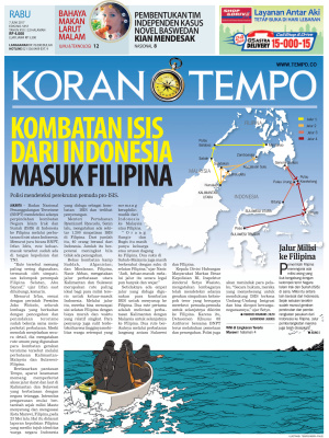 Kombatan ISIS Dari Indonesia Masuk Filipina