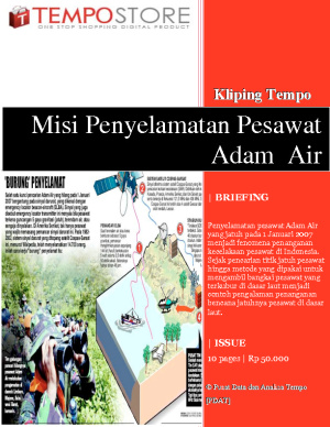 Misi Penyelamatan Pesawat Adam Air