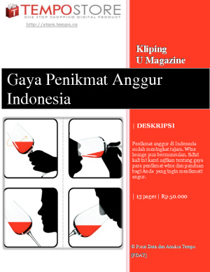 Beragam Gaya Penikmat Anggur Indonesia
