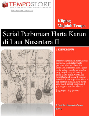 Serial Perburuan Harta Karun  di Laut Nusantara II