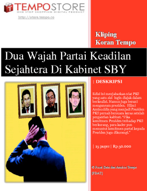 Dua Wajah Partai Keadilan Sejahtera Di Kabinet SBY
