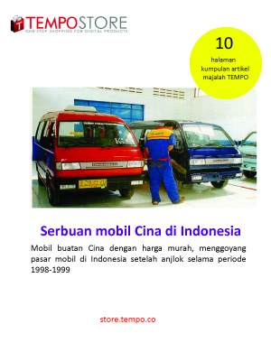 Serbuan mobil Cina di Indonesia