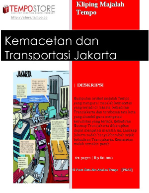 Kemacetan dan Transportasi Jakarta
