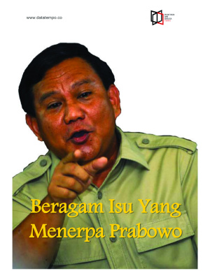Beragam Isu yang Menerpa Prabowo
