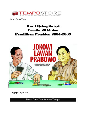 Gambaran Pendukung Jokowi VS Prabowo di Pemilihan Presiden
